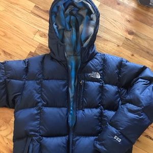 The North Face down jacket, reversible, S